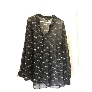 Lane Bryant Sheer Top